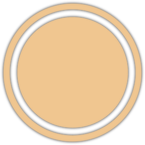 Orange Pastel circle